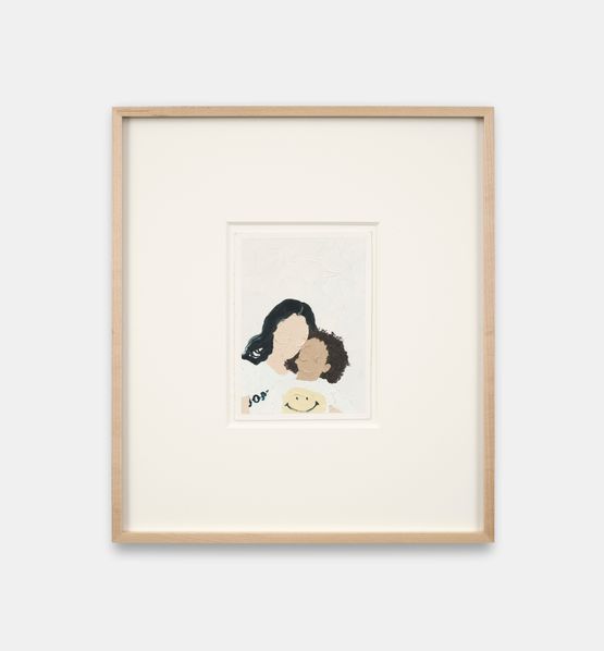 Billie and Child Study by Shaina Mccoy contemporary artwork Painting