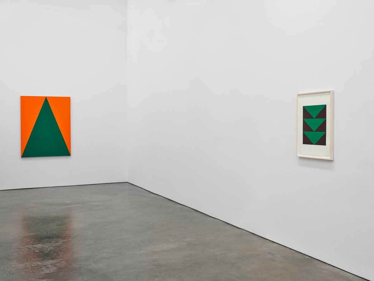 Carmen Herrera, 'Paintings on Paper' at Lisson Gallery, 504 West