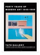 A Bigger Splash - Forty Years of Modern Art by David Hockney contemporary artwork print