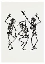 Dance to Dust Drawings 05 by Carlos Amorales contemporary artwork works on paper