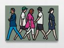 Busan 2 by Julian Opie contemporary artwork Painting