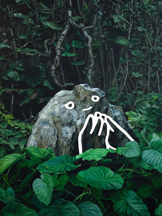 Manifest by Abdul Abdullah contemporary artwork Painting