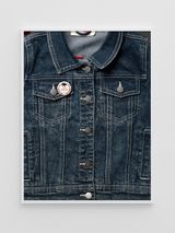 Jeans Buttons End Racism by Annette Kelm contemporary artwork photography