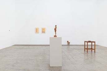 Contemporary art exhibition Efrain Almeida The Naked Man at Fortes DAloia Gabriel Sao Paulo Brazil