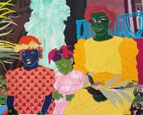 Courted Laydees by Cydne Jasmin Coleby contemporary artwork painting works on paper