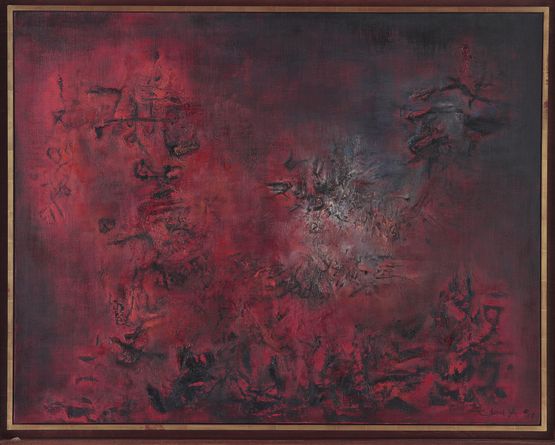 Untitled by Zao Wou-Ki contemporary artwork Painting