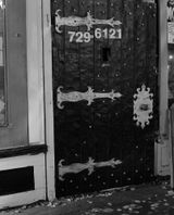 Fortified door by Jeff Wall contemporary artwork photography