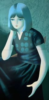 Hoping time forgot me by Jang Koal contemporary artwork painting