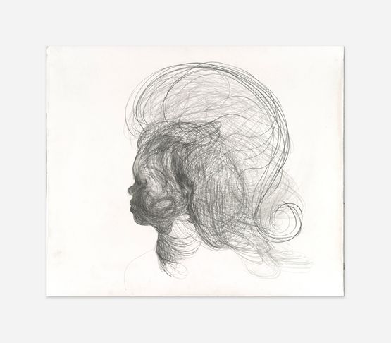 Black and White Drawings IV by Trude Viken contemporary artwork Works on Paper