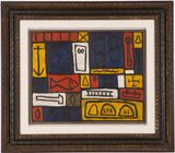 Composicion Constructiva by Joaquin Torres-Garcia contemporary artwork painting