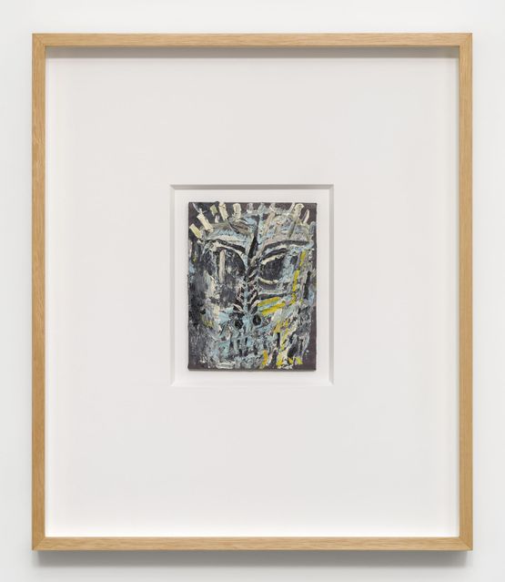 Untitled Skull by Mark Grotjahn contemporary artwork Painting