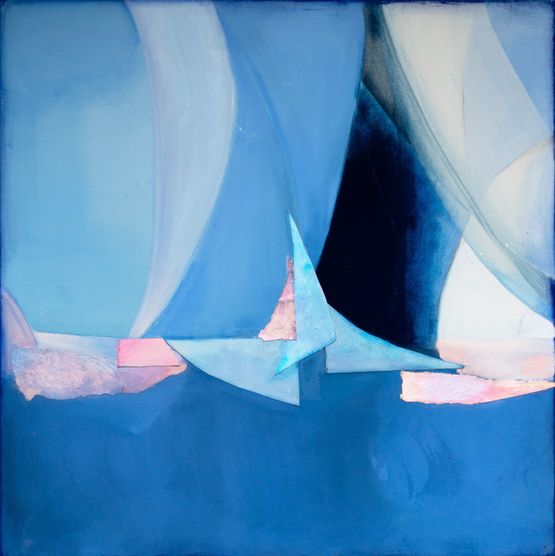 The Shy Specter Part II by Dana James contemporary artwork Painting
