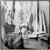 Gerhard Hoehme 1978 Atelier Neuss by Erika Kiffl contemporary artwork Photography