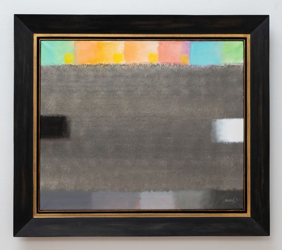 Poesie und Farbe by Heinz Mack contemporary artwork Painting