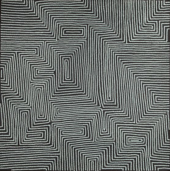 Untitled by Angus Tjungurrayi contemporary artwork Painting