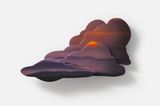 Cloudy Purple Feel by Friedrich Kunath contemporary artwork sculpture