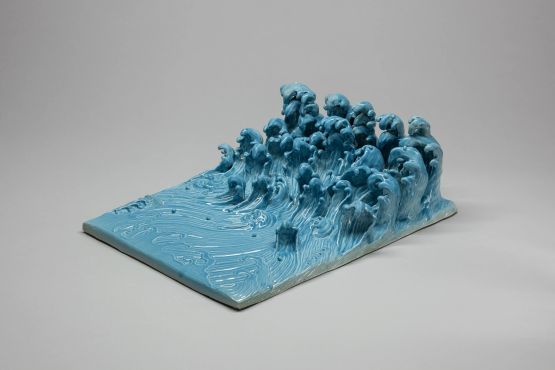 The Wave by Ai Weiwei contemporary artwork Sculpture