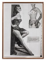 Untitled la tentation le plus dangereuse... by Astrid Klein contemporary artwork photography
