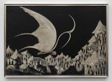 The Gaunt Bird of Famine by Marian Spore Bush contemporary artwork painting