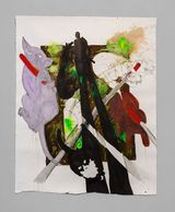 She Became Aggressive by Sophia Al-Maria contemporary artwork painting