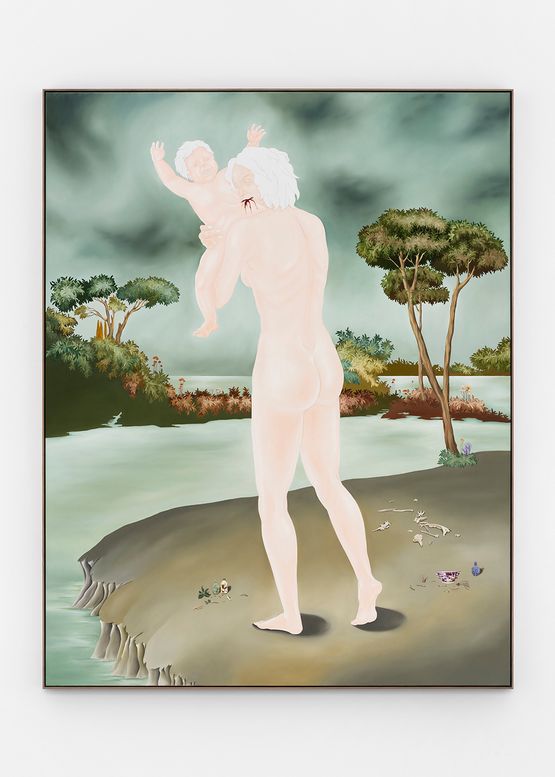 Put Your Honey Where Your Mouth Is by Sanam Khatibi contemporary artwork Painting