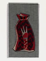 CAPA PARA EXU by Fernando Marques Penteado contemporary artwork textile
