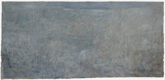 Timely Clearing After Snowfall No.2 by Qi Lan contemporary artwork Mixed Media