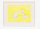 Liebespaar Lovers by Maria Lassnig contemporary artwork Works on Paper