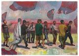 Happy New Year  On the Road by Hui Zhang contemporary artwork painting