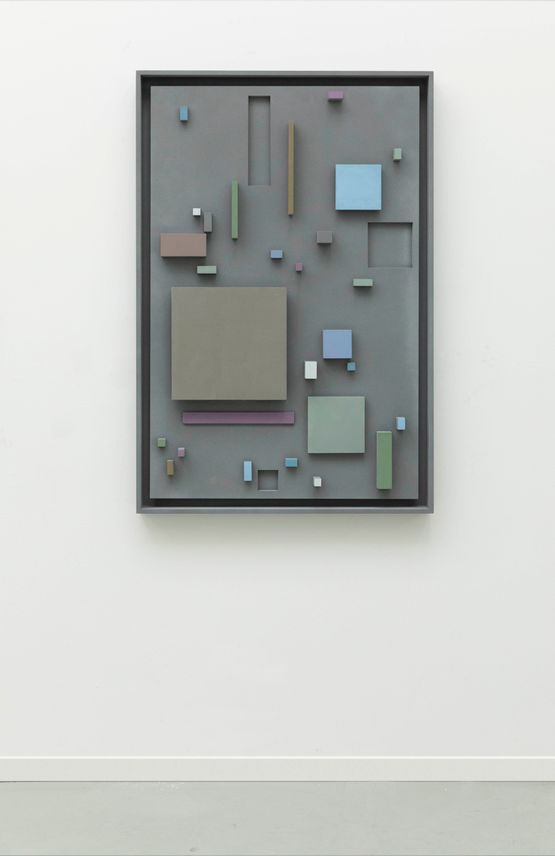 Modernistic Wall Piece a silent conversation with Philippe Van Snick 2 by Hans Op De Beeck contemporary artwork Sculpture