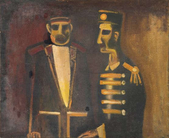 The talk by Ashraf Murad contemporary artwork Painting