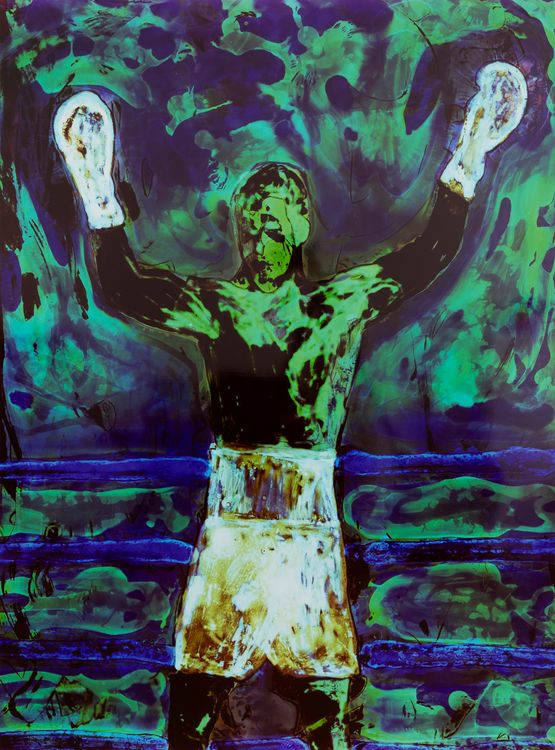 Professor DongDong ich habe fetig by Tallal Shammout contemporary artwork Painting