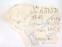 Magazine Clip KM by Rose Wylie contemporary artwork Works on Paper