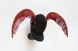 Silk moth antennae by Annie Ratti contemporary artwork sculpture
