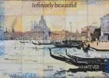 Infinitely beautiful by Imants Tillers contemporary artwork painting