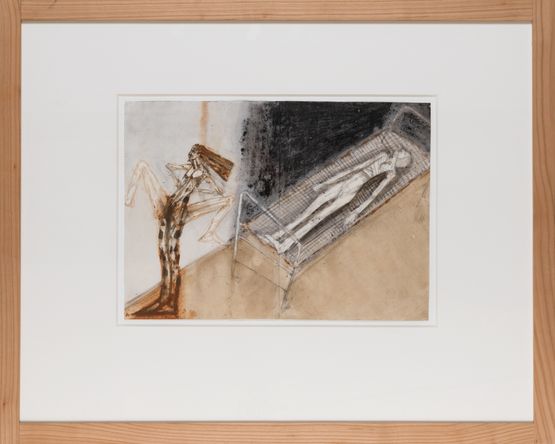 Ohne Titel by Walter Pichler contemporary artwork Painting
