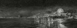 The Pier at Night NWM by Hans Op De Beeck contemporary artwork painting