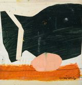 Smal Pink by Chloe Lamb contemporary artwork painting