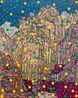 Stippling Landscape by Xue Song contemporary artwork Mixed Media