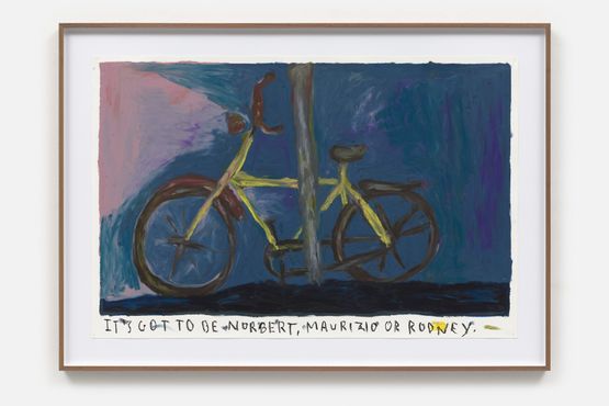 ts got to be Norbert Maurizio or Rodney. by Rinus Van De Velde contemporary artwork Painting