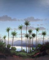 Palm Island Christmas by Alexander McKenzie contemporary artwork painting