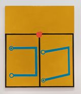 Occult Glossary by Matt Connors contemporary artwork painting