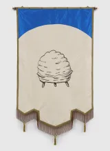 Edible Offering by David Byrne contemporary artwork textile