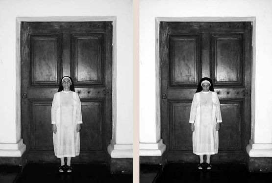 Sim Senhor diptico by Berna Reale contemporary artwork Photography