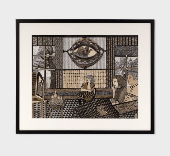 Die Deutschland-Art by Elisabeth Schrader contemporary artwork Works on Paper