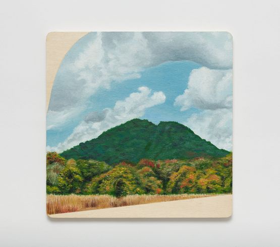 Island in the sky 5 by Muhanned Cader contemporary artwork Painting