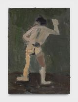 Back by Janice Nowinski contemporary artwork painting works on paper