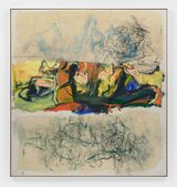 Shut Eye by Rita Ackermann contemporary artwork painting