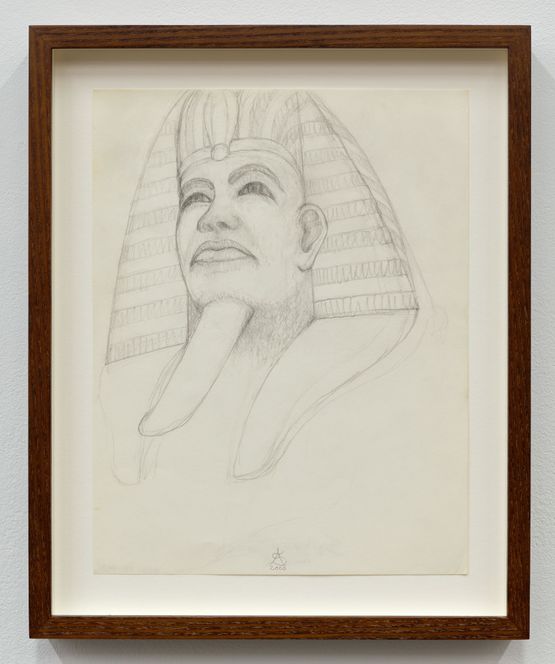 Sphynx Sees Faar by Alan Saret contemporary artwork Works on Paper