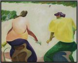 Off Work by Zhai Liang contemporary artwork painting works on paper